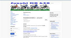 Desktop Screenshot of dr-650.com
